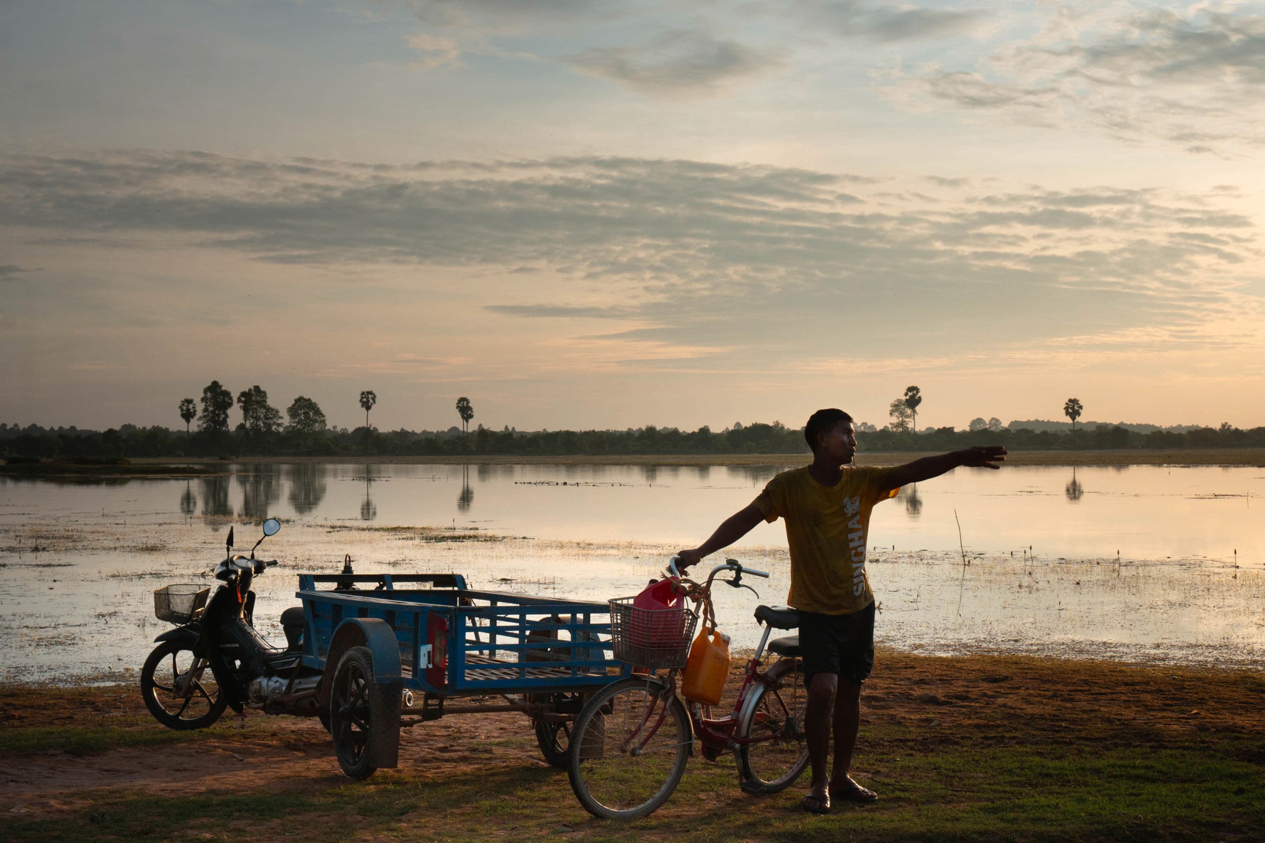 Vietnam and Cambodia — Sunset