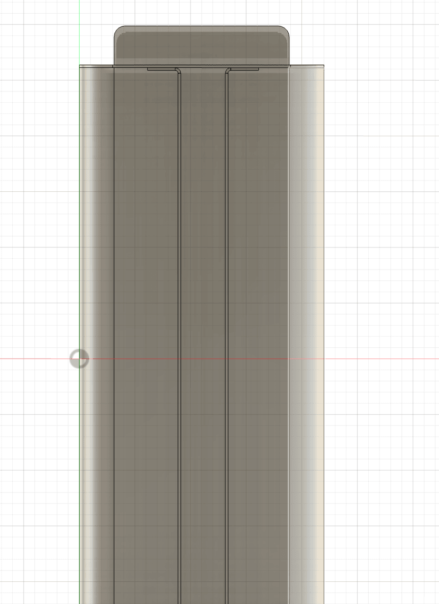 Aluminum bench plan view