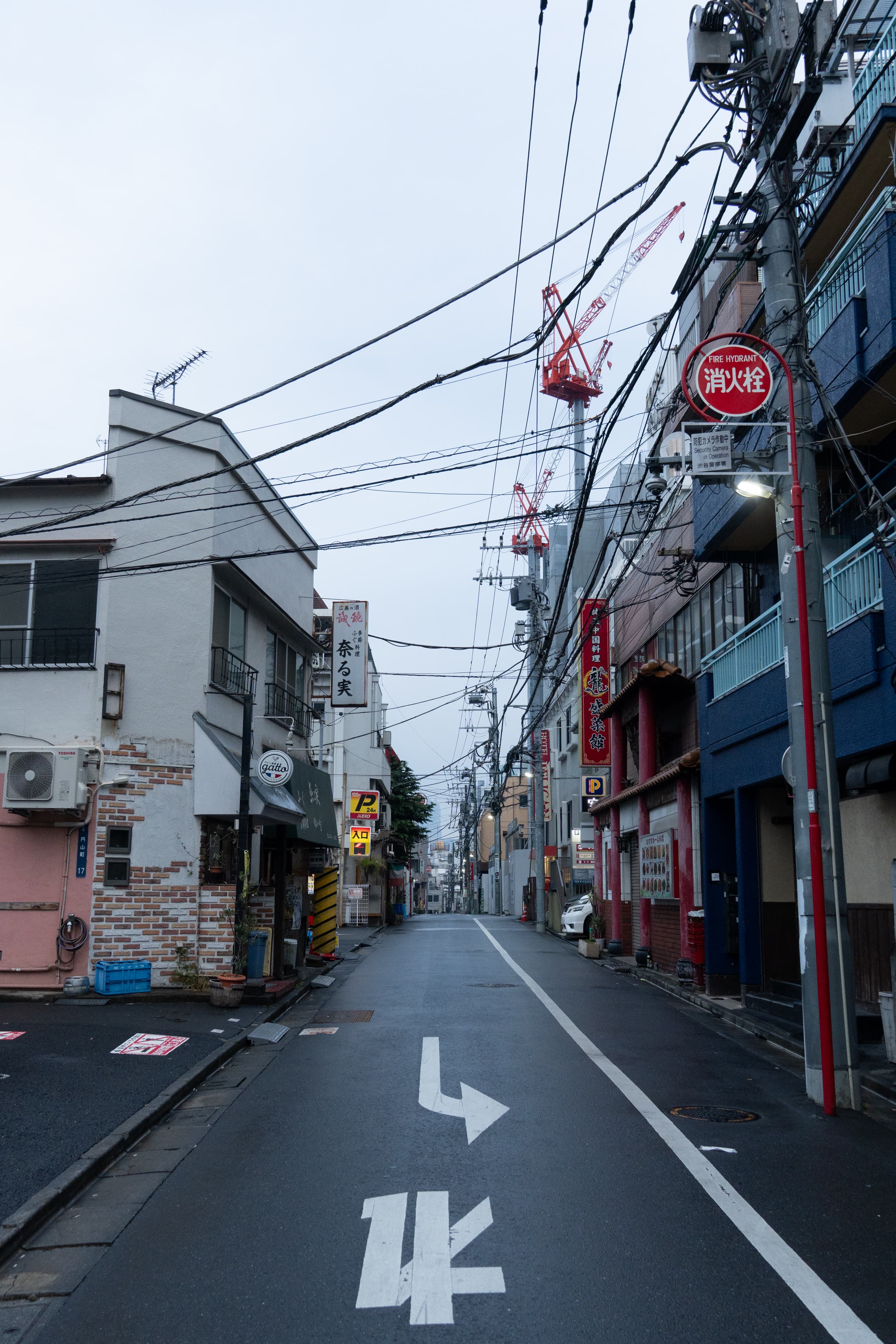 Street photograph from the Composite Japan sequence